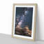 Starlight over Desert Rocks - Framed Print-55615536-55615539