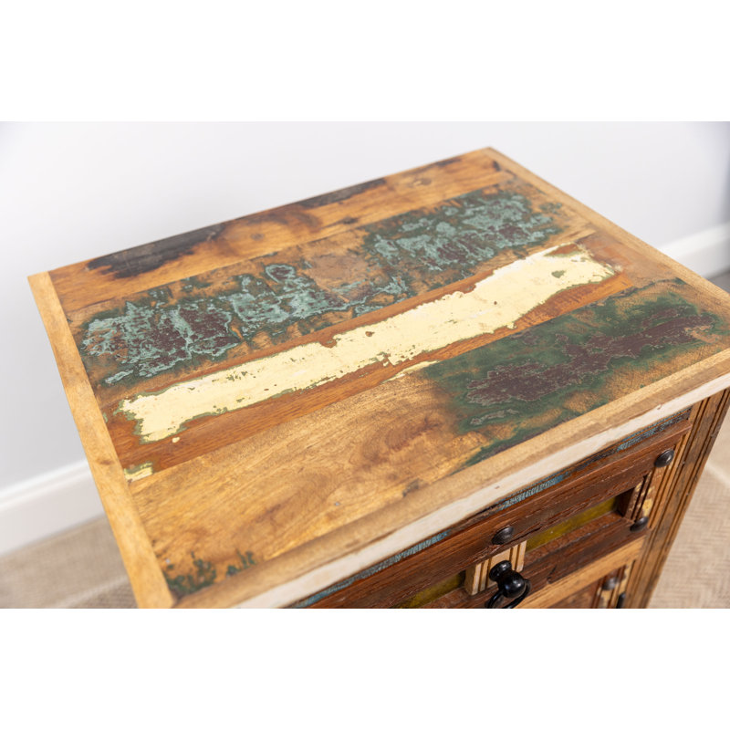 Hanaya 20'' W Solid Wood Nightstand
