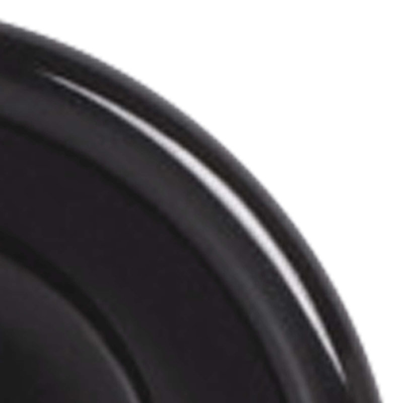 Elite Global Solutions Melamine Condiment Server, Black, 1.5" H x 2.75" W x 2.75" D