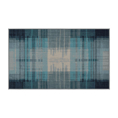 Machine Washable Gray Area Rug