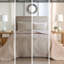 Couvre-lit très grand réversible kaki, 3 pièces-117361730-117361735