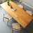 Oak Solid Wood Top Dining Table-98874764