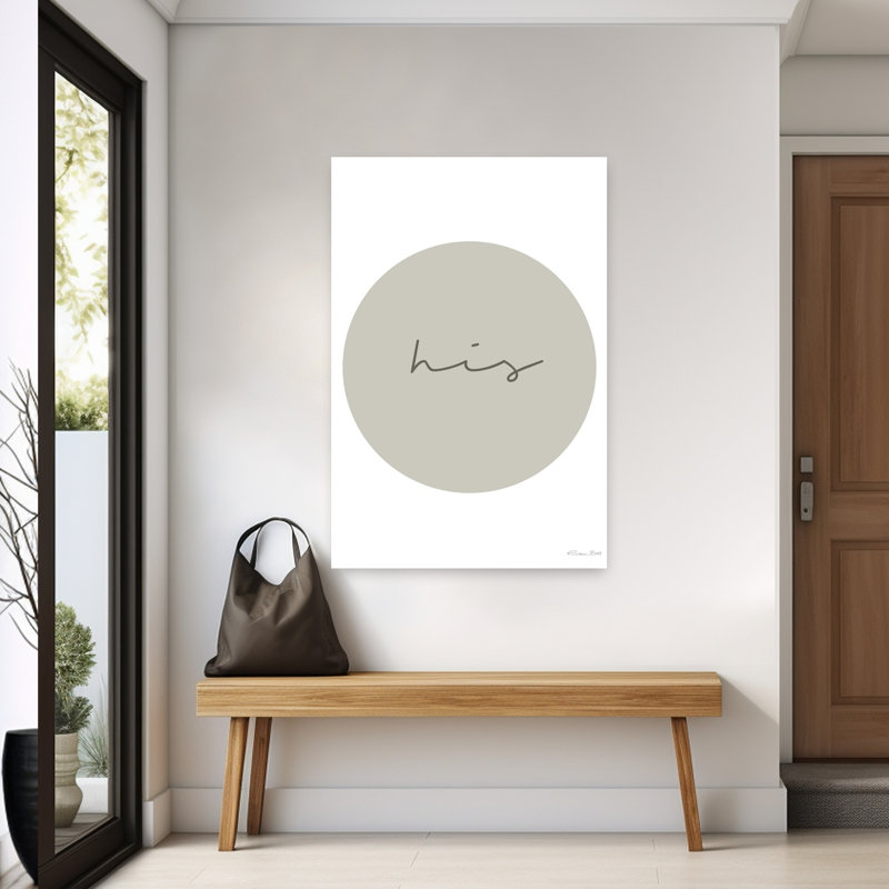 «His Circle», art contemporain abstrait, H 60 po x l 40 po