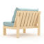 Chaise de patio avec coussins Sunbrella Sehrish-901313797