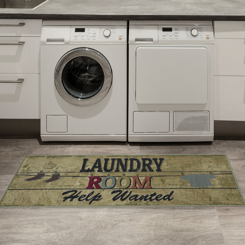 Tapis de couloir antidérapant rétro