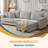 L-Shaped Sectional Sofa with Reversible Chaise, Linen Fabric Upholstered Couch with Removable Cushions & Pillows, Modern Living Room Furniture-75724160