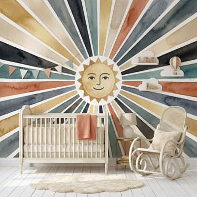 Adhésif mural Sunburst