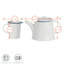 Nicola Spring 0.9ml Solid Colour Teapot