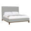 Michael Weiss Solid Wood Wingback Bed-767421985-767422009