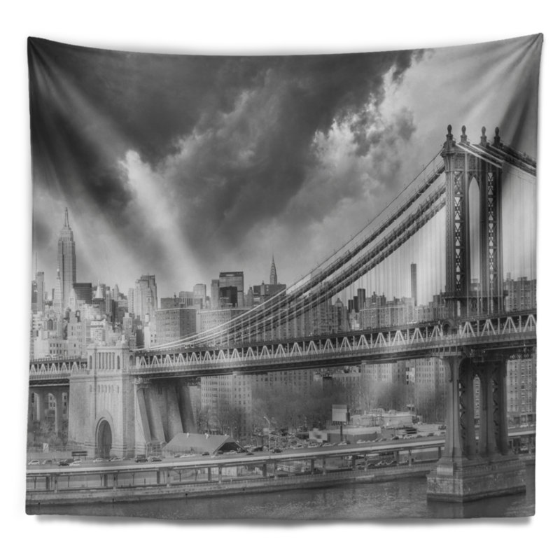 Polyester Tapestry, 50" H x 60" W