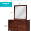Commode Burlington G2400-D, cerise-1096245715