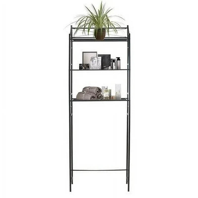  Étagère de rangement à 3 niveaux et support au-dessus de la toilette