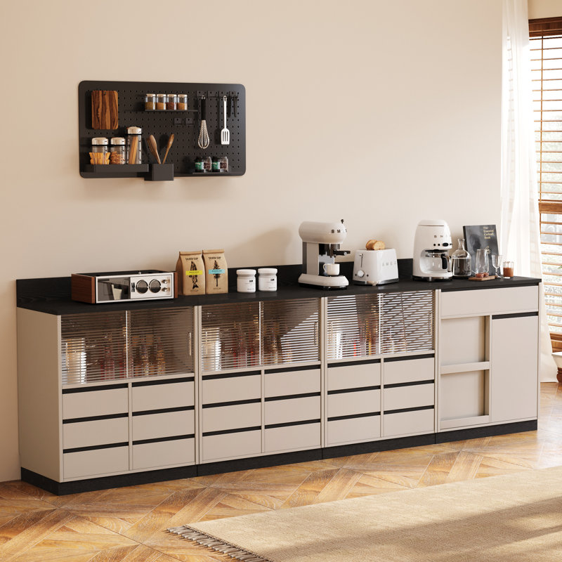  Alfreida 125.96" Modular Combination Sideboard