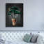  'Birds On Bonsai' by Heather Gauthier Art Canvas Wall Art, 40" x 54"