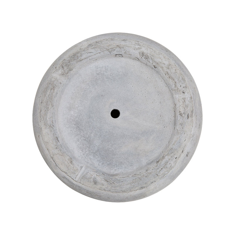 Amorsolo Pot Planter, Grey, 50cm H x 51cm W x 51cm D