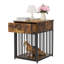 Cage à chien avec cage pour les petits chiens