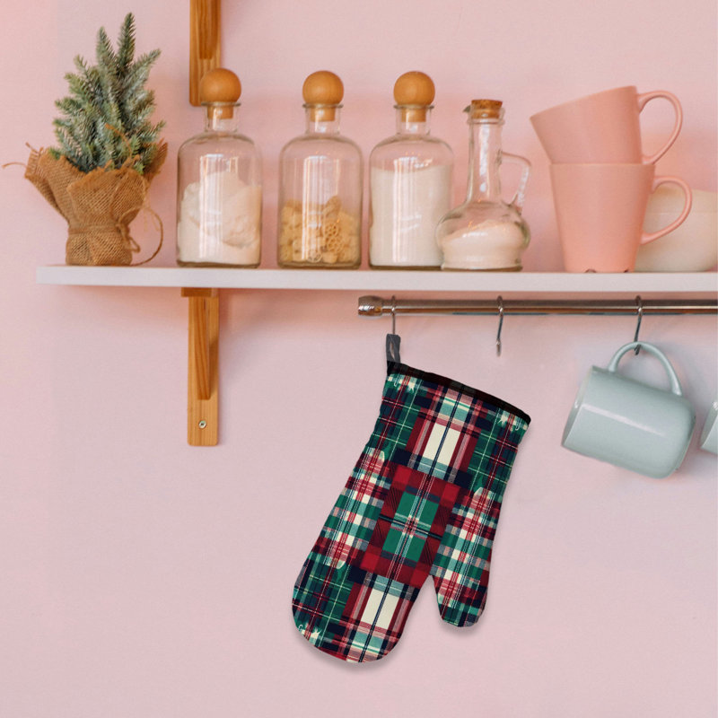 Fourre-tout en coton rustique à motif tartan rustique