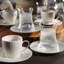 Ensemble de 12 tasses et soucoupes Schock