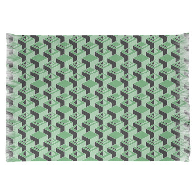 Tapis vert/noir skyscrapers