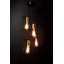 Leatrice 4-Light Industrial Style Cage Black Copper Cluster Pendant
