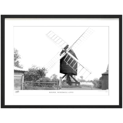 Bourn, Windmill C1955 by Francis Frith - Single Picture Frame Print