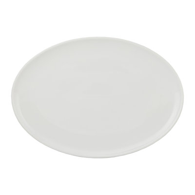 10 Strawberry Street Bliss Coupe Oval Platter, 14"
