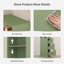 3-Shelf Tall Thin Bathroom Storage Cabinet