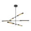 Lustre linéaire moderne Spoutnik 6 lumières Astrid-63492196