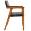Chaise avec accoudoirs rembourrée Radbroke-712720057