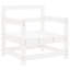 Chaises de patio en bois massif 2 pièces Ophelia & Co.-45044026