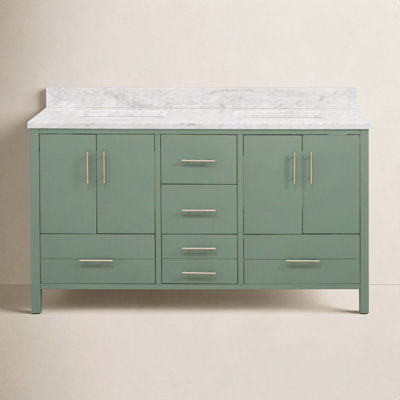 Kiara 60'' Double Bathroom Vanity