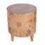 Billie Round Burl End Table-479920759