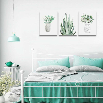 3 Piece Wrapped Canvas Wall Art