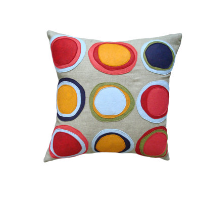 Linen Throw Pillow