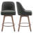 Mangu Upholstered Swivel Stool -1238722667