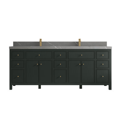 Ensemble de meuble-lavabo double 84 po Sonoma