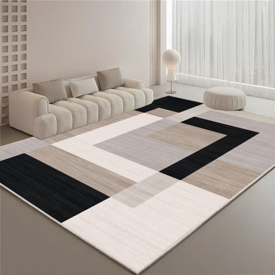 Printed Area Rug – Modern & Versatile