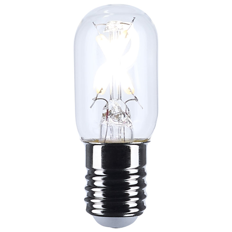 3 ampoules DEL T6.5 à culot intermédiaire transparent de 3 watts 120 volts, 5000 kelvins