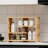 Rustic Wall Shelf, Atlantic Pine Finish, 19.1 x 15.7 x 8.4 inches | 100% Melamine Coated Particle Board, Thickness: 0.7 inches | Stylish Storage Solution for Home Décor, Perfect for Living Room & Bedroom Use-102349804