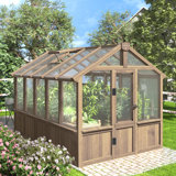 Wooden Polycarbonate Greenhouse