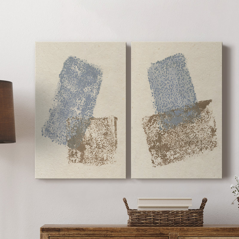 Embellished Scrim I-Premium Gallery Wrapped Canvas -Ready to Hang, 18" H x 24" W