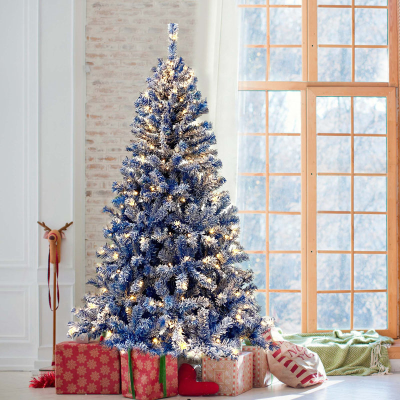 Arbre de Noël artificiel éclairé 6 pi