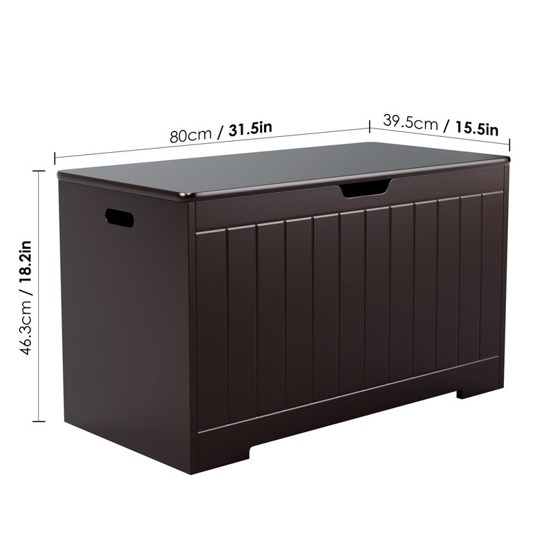 Merritt Toy Box, Brown