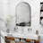 Metal Flat Wall Mirror