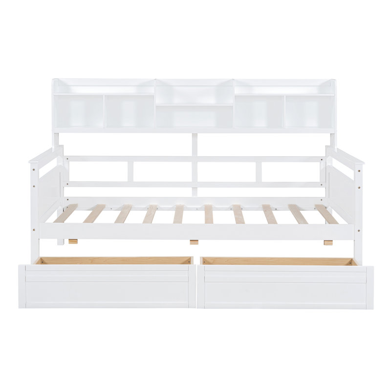 Lit de jour, Lit simple, Blanc