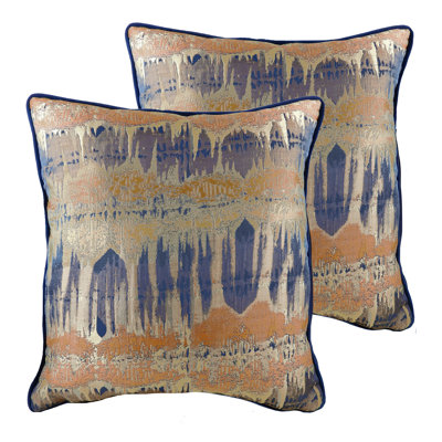 Inca Abstract Square Cushion
