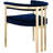 Marcello Velvet Ladder Back Arm Chair-20571946
