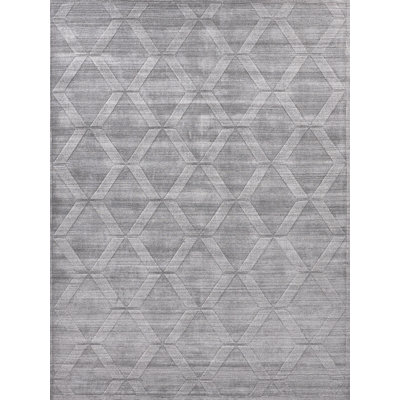 Castelli Geometric Area Rug in Gray