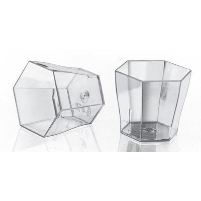 Tasse à dessert hexagonale hexagonale Postma