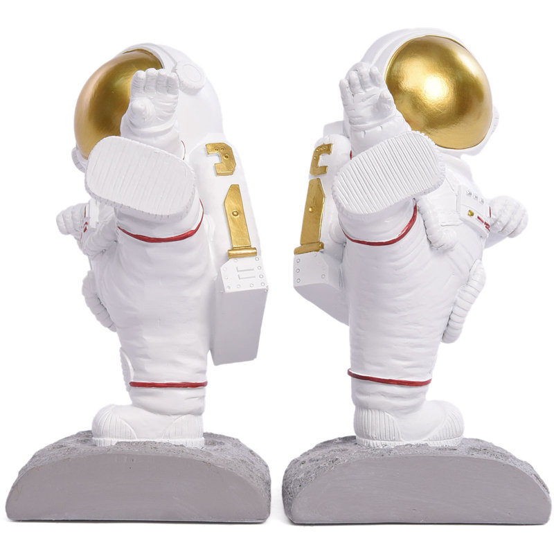 Contemporary Resin Non-Skid Bookends